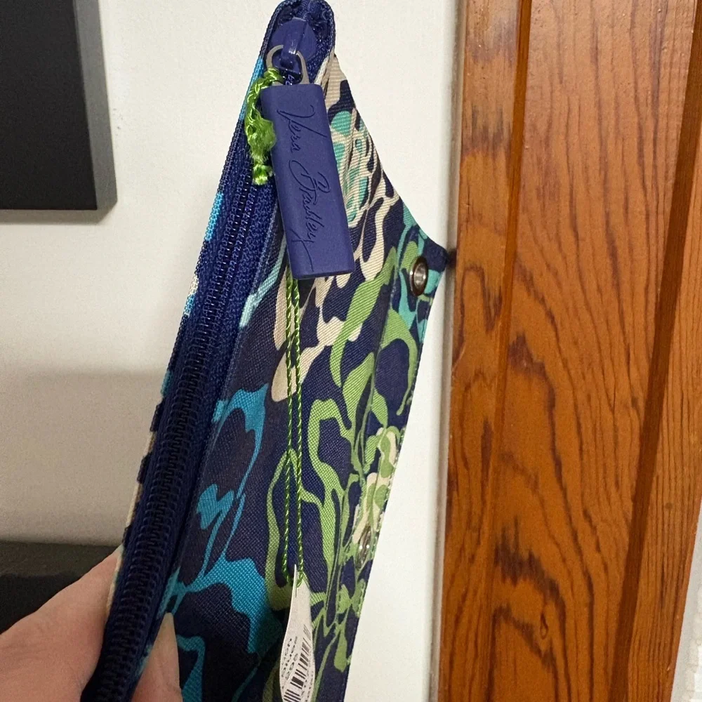 Vera Bradley floral pencil pouch for 3 ring binder nwt
